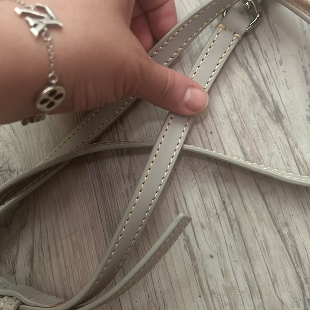 Fossil Felicity Satchel Medium Handba Leather Pur… - image 8